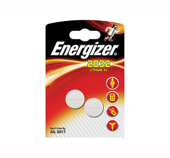 Energizer CR2032 Coin Lithium Batteries - ENG2032B2 - Energizer - Trade Counter Direct