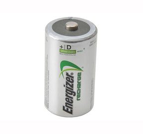 Energizer D Cell Rechargeable Batteries RD2500 mAH Pack of 2 - Rechargeable Battery - ENGRCD2500 - Energizer - Trade Counter Direct