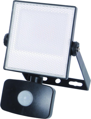 Energizer Floodlight 10W - 100W with PIR Sensor IP44 Super Slim LED Non - Dim Daylight - S10928 - Energizer - Trade Counter Direct