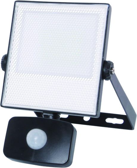 Energizer Floodlight 20W - 200W with PIR Sensor IP44 Super Slim LED Non - Dim Daylight - S10930 - Energizer - Trade Counter Direct