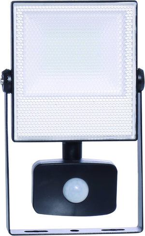 Energizer Floodlight 20W - 200W with PIR Sensor IP44 Super Slim LED Non - Dim Daylight - S10930 - Energizer - Trade Counter Direct