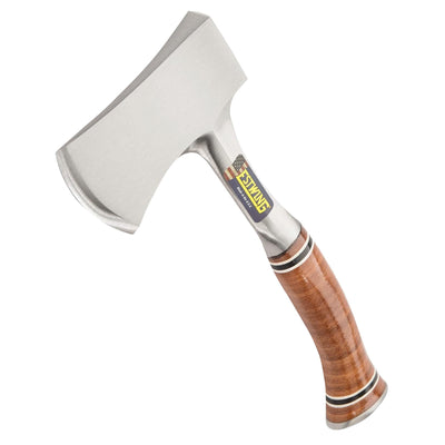 Estwing E14A Sportsman's Axe with Leather Grip, 3-1/4"/83mm - DR-23501 - Estwing - Trade Counter Direct