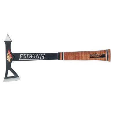 Estwing ETA Black Eagle Tomahawk Axe with Leather Grip, 16" - DR-24112 - Estwing - Trade Counter Direct