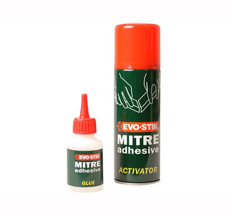 Evo - Stik Rapid Mitre Fix - Trade 351882 - 50g and 200ml Activator - EVORMFTRADE - Evo - Stik - Trade Counter Direct