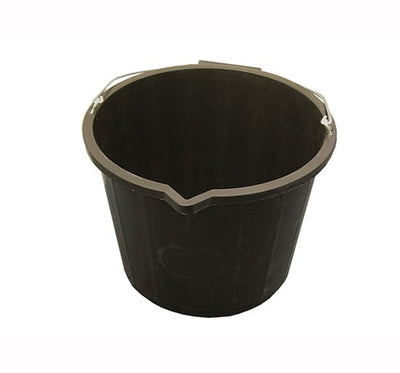 Faithfull 3 Gallon 14 Litre Bucket - Black - Bucket Builder - FAI3GBUCKET - Faithfull - Trade Counter Direct