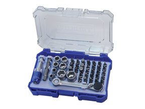 Faithfull 42 Piece Bit & Socket Set - XMS22BIT42PC - XMS22BIT42PC - Faithfull - Trade Counter Direct
