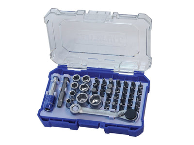 Faithfull 42 Piece Bit & Socket Set - XMS22BIT42PC - XMS22BIT42PC - Faithfull - Trade Counter Direct