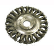 Faithfull Circular Wire Brush 125 x 12 x 22.2mm 0.50mm Wire - Wire Wheel - FAIWBCT125 - Faithfull - Trade Counter Direct