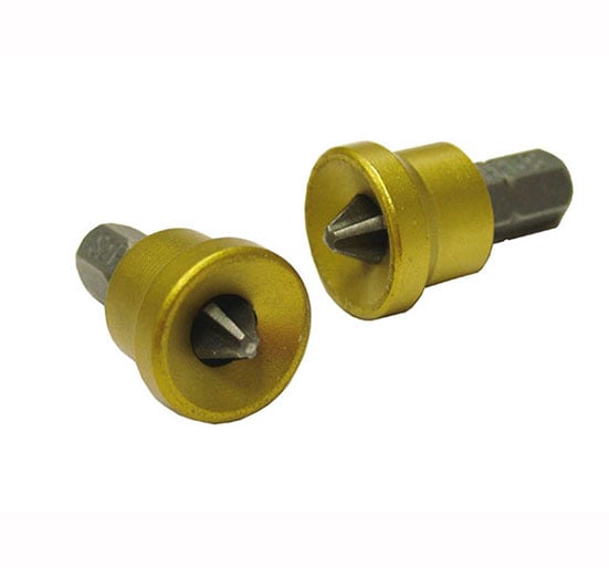 Faithfull Drywall Sdriver Adaptor + Bits (2) Ph2 - Bit Holder - FAISBPH2DW - Faithfull - Trade Counter Direct
