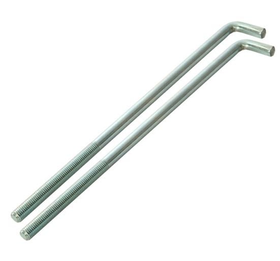 Faithfull External Building Profile - 460 mm (18 inch) Bolts (Pack of 2) - Pack of 2 - FAIPROEXTB18 - Faithfull - Trade Counter Direct