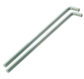 Faithfull External Building Profile - 460 mm (18 inch) Bolts (Pack of 2) - Pack of 2 - FAIPROEXTB18 - Faithfull - Trade Counter Direct