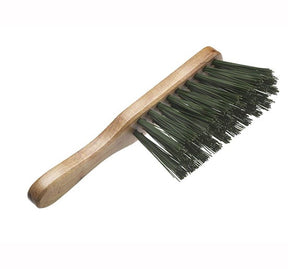 Faithfull Hand Brush Stiff Green PVC 275mm (11 inch) - 11in - FAIBRHANDSTI - Faithfull - Trade Counter Direct