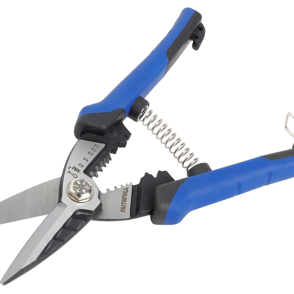 Faithfull Heavy Duty Multi - Function Scissors - XMS22SCISSOR - XMS22SCISSOR - Faithfull - Trade Counter Direct