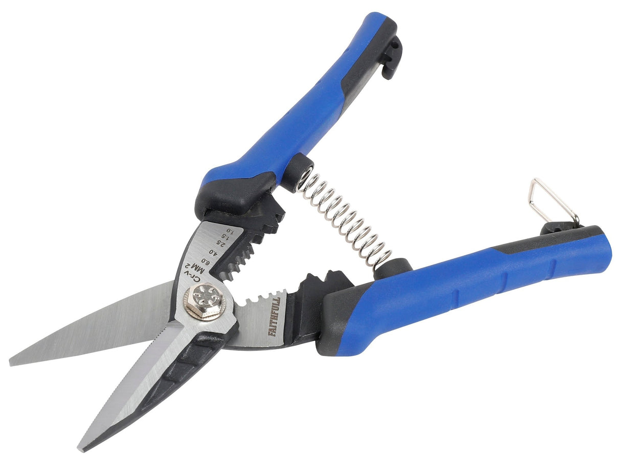 Faithfull Heavy Duty Multi - Function Scissors - XMS22SCISSOR - XMS22SCISSOR - Faithfull - Trade Counter Direct