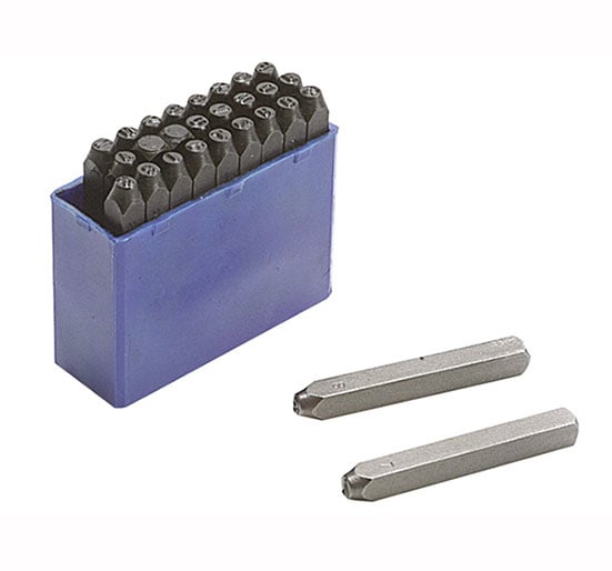 Faithfull Letter Punches - FAIL10MM - Faithfull - Trade Counter Direct