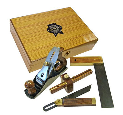 Faithfull - Plane & Woodworking Set 4 Pce - Type - FAIPLANEKIT - Faithfull - Trade Counter Direct
