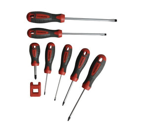 Faithfull Set of 7 Screwdrivers - FAISDSET8PRO - FAIPLVDESET3 - FAISDSET8PRO - Faithfull - Trade Counter Direct