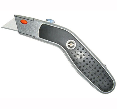 Faithfull Trimming Knife Angled Head Retractable Blade - Knife Trimming - FAITKRA - Faithfull - Trade Counter Direct
