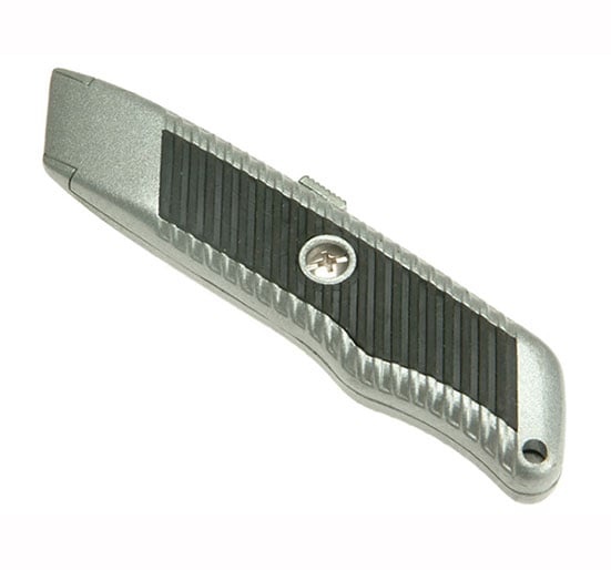 Faithfull Trimming Knife - Retractable Blade - 8043 3 Knife Trimm