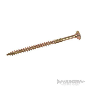 Fixman Goldstar Advanced Screws 5 x 80mm 100pk - 907589 - 907589 - Fixman - Trade Counter Direct