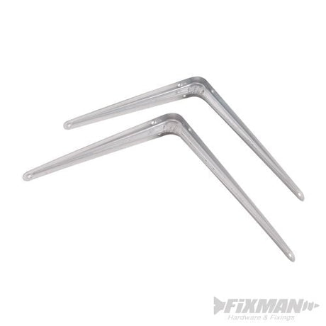 Fixman London Grey Shelf Bracket 20pce 350 x 300mm - 290981 - 290981 - Fixman - Trade Counter Direct