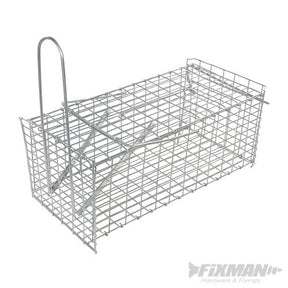 Fixman Rat Cage Trap 300 x 150 x 130mm - 196052 - 196052 - Fixman - Trade Counter Direct
