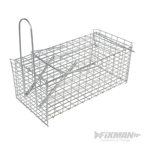 Fixman Rat Cage Trap 300 x 150 x 130mm - 196052 - 196052 - Fixman - Trade Counter Direct