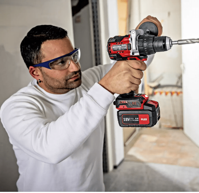 FLEX 18V 2 - Speed Cordless Percussion Drill with Turbo Mode - PD 2G 18.0 - EC HD C - FLEX515698 - Flex Power Tools - Trade Counter Direct
