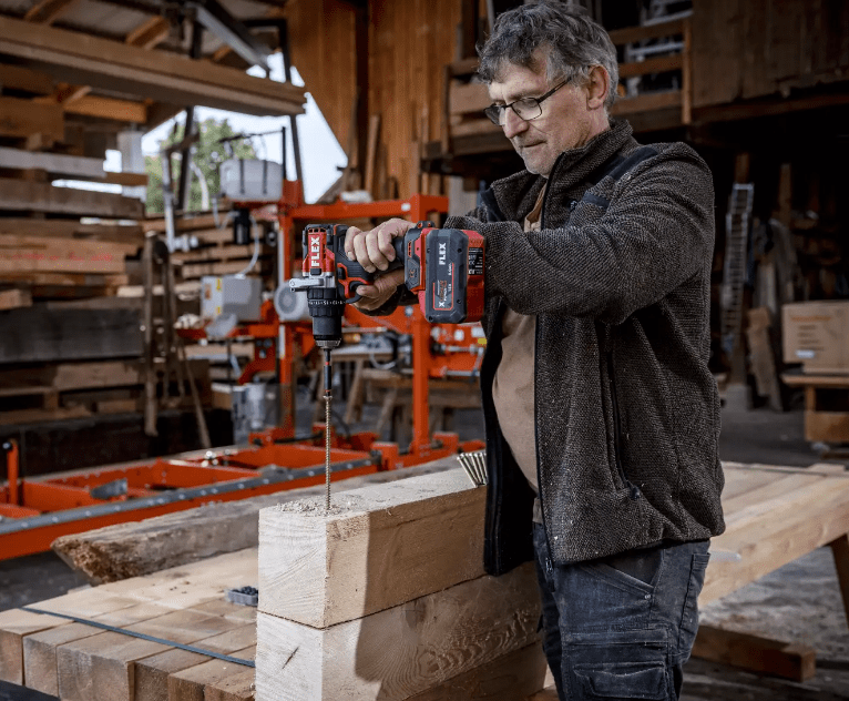 FLEX 18V 2 - Speed Cordless Percussion Drill with Turbo Mode - PD 2G 18.0 - EC HD C - FLEX515698 - Flex Power Tools - Trade Counter Direct