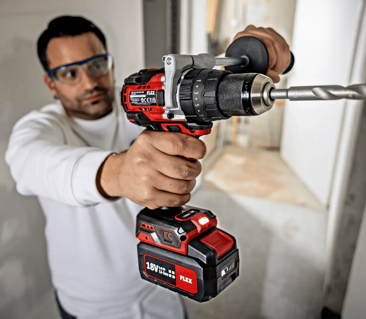 FLEX 18V 2 - Speed Cordless Percussion Drill with Turbo Mode - PD 2G 18.0 - EC HD C - FLEX515698 - Flex Power Tools - Trade Counter Direct