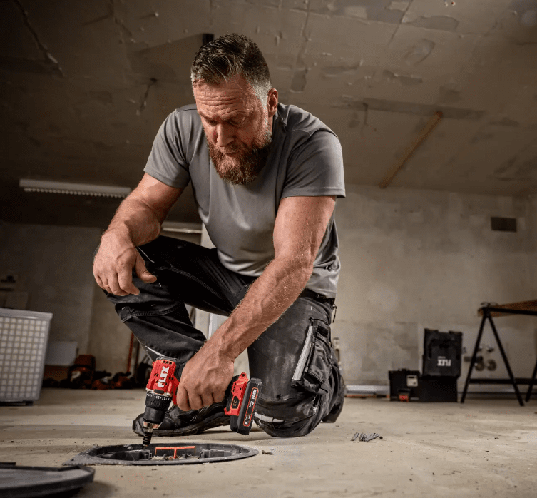 Flex 18V Compact 2 - speed cordless drill driver DD 2G 18.0 - EC LD C - 530531 - FLEX530531 - Flex Power Tools - Trade Counter Direct