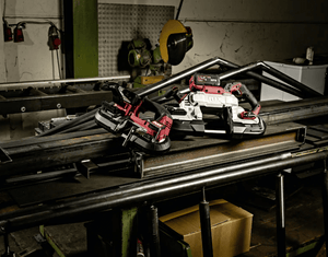 FLEX 18V Cordless Band Saw / Belt Saw, 127mm Cutting Depth - SBE 127 18 - EC - FLEX531749 - Flex Power Tools - Trade Counter Direct