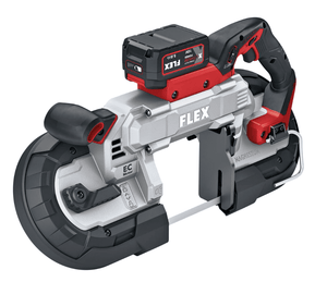 FLEX 18V Cordless Band Saw / Belt Saw, 127mm Cutting Depth - SBE 127 18 - EC - FLEX531749 - Flex Power Tools - Trade Counter Direct