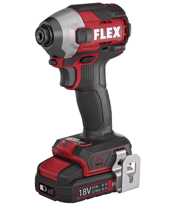 Flex 18V Cordless Impact Driver with Bit Ejector 1/4" 18.0 - EC HD C - 520756 - FLEX520756 - Flex Power Tools - Trade Counter Direct