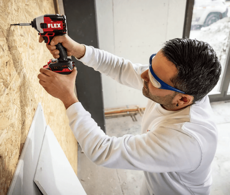 Flex 18V Cordless Impact Driver with Bit Ejector 1/4" 18.0 - EC HD C - 520756 - FLEX520756 - Flex Power Tools - Trade Counter Direct
