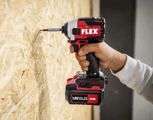 Flex 18V Cordless Impact Driver with Bit Ejector 1/4" 18.0 - EC HD C - 520756 - FLEX520756 - Flex Power Tools - Trade Counter Direct
