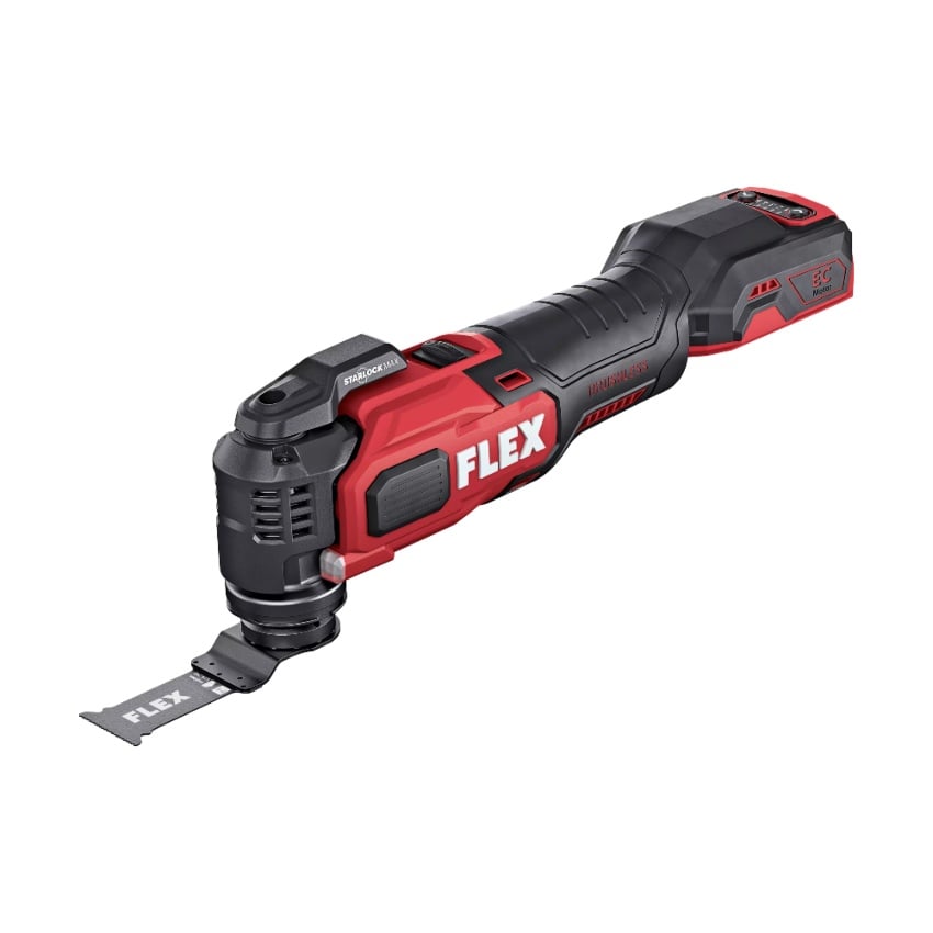 Flex 18V Cordless Multitool with StarlockMAX Holder - 518409 MT 18.0 - EC C - FLEX518409 - Flex Power Tools - Trade Counter Direct