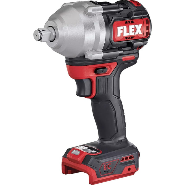 FLEX 18V IW 1/2" 750 18.0 - EC C – 18V Cordless Impact Wrench, 750 Nm - FLEX530231 - Flex Power Tools - Trade Counter Direct