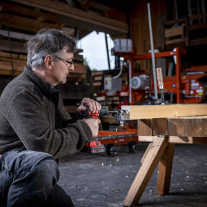 Flex Compact 2 - speed Cordless Percussion Drill PD 2G 18.0 EC LD - 2 x 2.5Ah Batteries & Charger Kit - FLEX519065 - Flex Power Tools - Trade Counter Direct