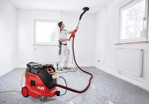 FLEX VCE 33 M AC 110V Safety Vacuum Cleaner – 30L, Auto Filter Cleaning, Class M - 110/BS - 4h - FLEX444243 - Flex Power Tools - Trade Counter Direct