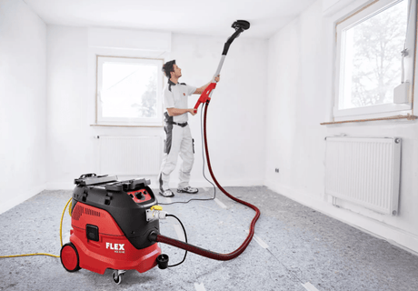 FLEX VCE 33 M AC 110V Safety Vacuum Cleaner – 30L, Auto Filter Cleaning, Class M - 110/BS - 4h - FLEX444243 - Flex Power Tools - Trade Counter Direct