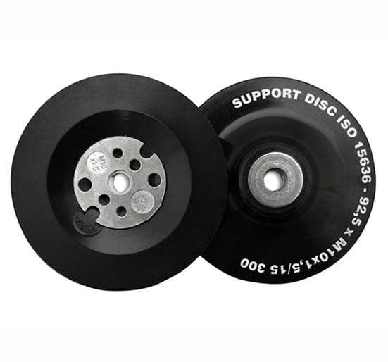 Flexipads Angle Grinder Pads - ISO Black Soft for Curved Surfaces - FLE11513 - Flexipads - Trade Counter Direct