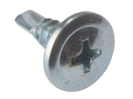 ForgeFix Drywall Screw, Wafer Head, Fine Thread, Self Drill, Zinc Plated - Pack of 1000 - 3.5 x 13mm Bulk of 1000 - FORDWSWHSD13 - ForgeFix - Trade Counter Direct