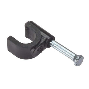 ForgeFix Round Coax Cable Clip Boxed - FORRCC67B - ForgeFix - Trade Counter Direct