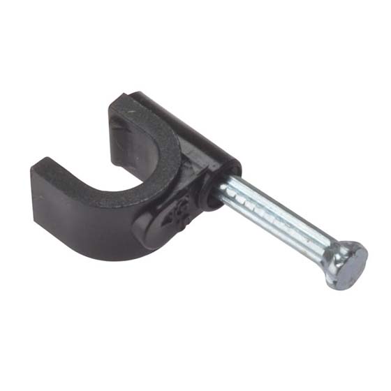 ForgeFix Round Coax Cable Clip Boxed - FORRCC67B - ForgeFix - Trade Counter Direct