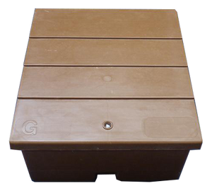 Mitras G60055 Brown Connect Semi-Buried Gas Meter Box