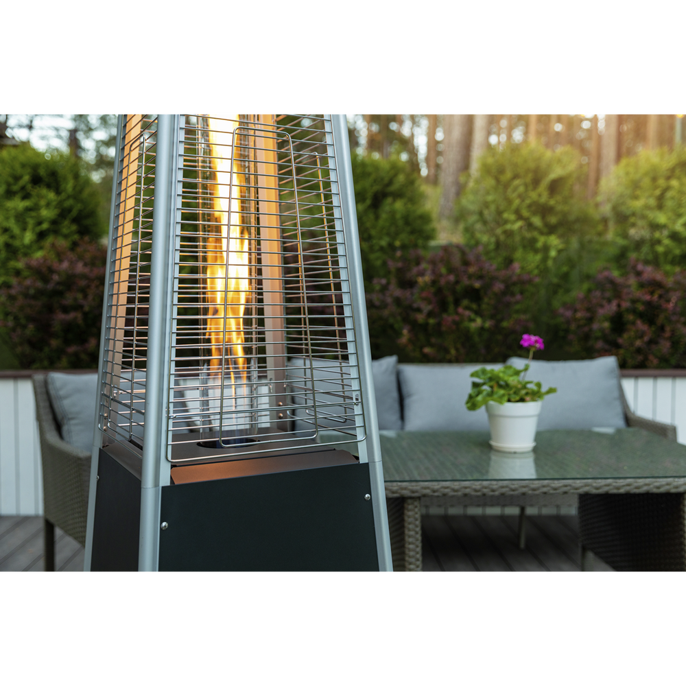Dellonda Pyramid Gas Outdoor Garden Patio Heater 13kW Commercial & Home Use - DG98
