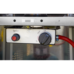 Dellonda Pyramid Gas Patio Heater 13kW Commercial/Garden Use, Stainless Steel - DG99