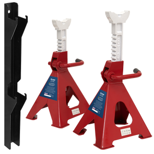 Sealey VS2006COMBO Axle Stand & Axle Stand Storage Rack Combo 6 Tonne