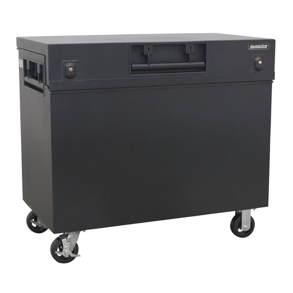 Superline Pro SSB07COMBO Site Box 1125 x 610 x 925mm with Wheel Kit